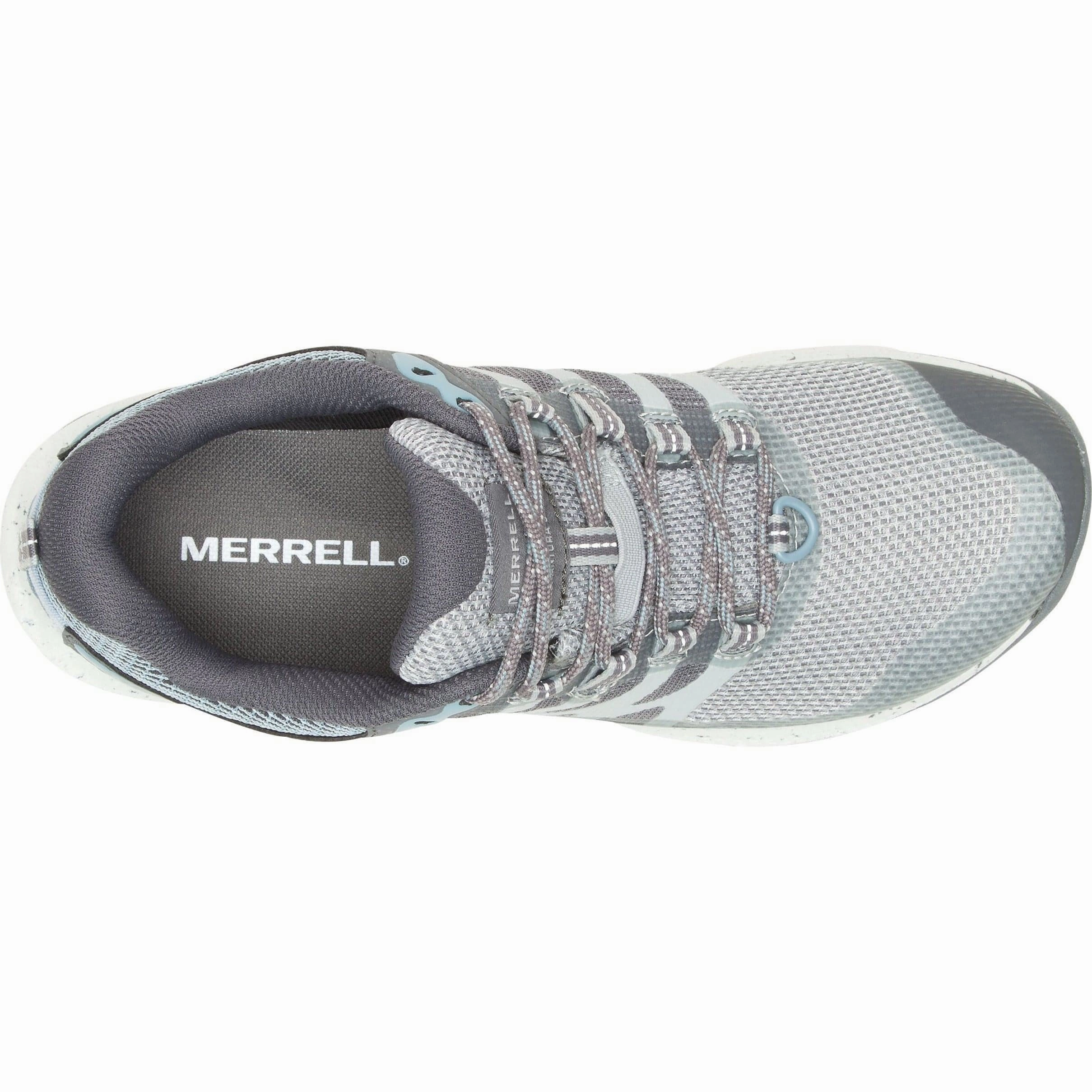 Merrell Antora 3 GORE-TEX Womens Trail Running Shoes - Blue Hiking Footwear