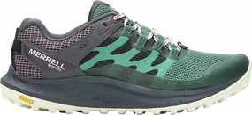 Merrell Antora 3 GORE-TEX Womens Trail Running Shoes - Green Merrell hiking shoes with durable soles