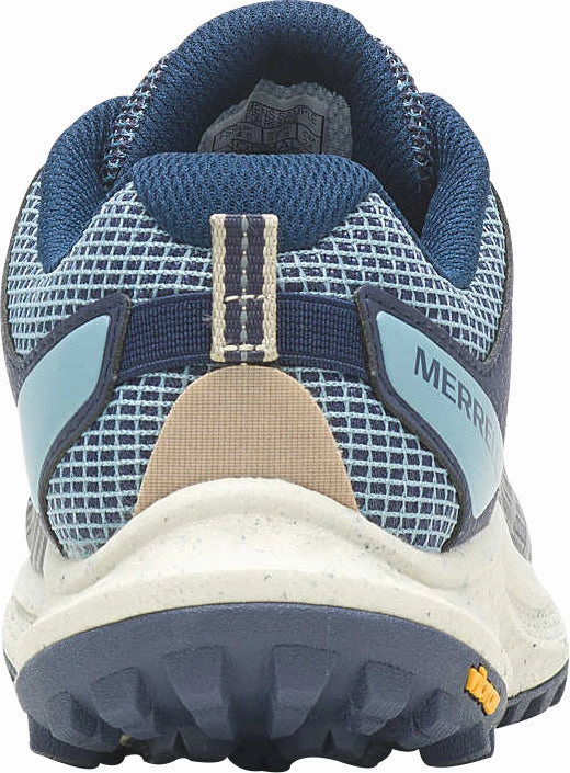 Merrell Antora 3 Womens Trail Running Shoes - Blue Hiking Footwear