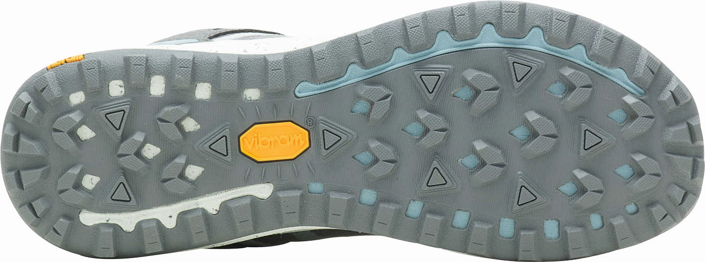Merrell Antora 3 Womens Trail Running Shoes - Blue Hiking Footwear