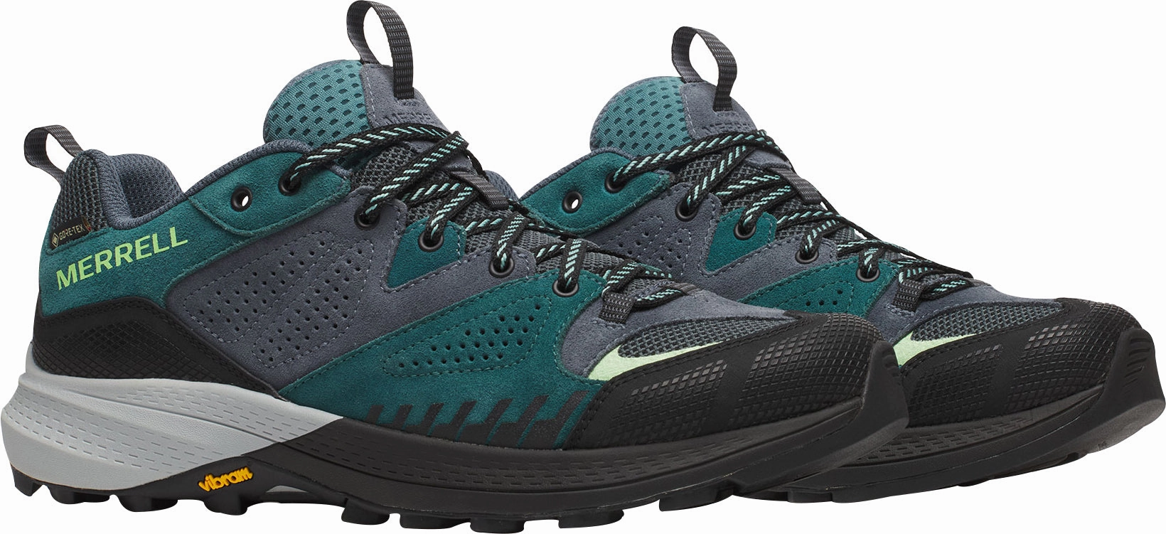 Merrell Capra 2 GORE-TEX Mens Walking Shoes - Green Hiking Footwear
