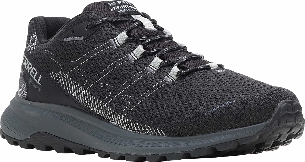 Merrell Fly Strike GORE-TEX Mens Trail Running Shoes - Black Hiking Footwear