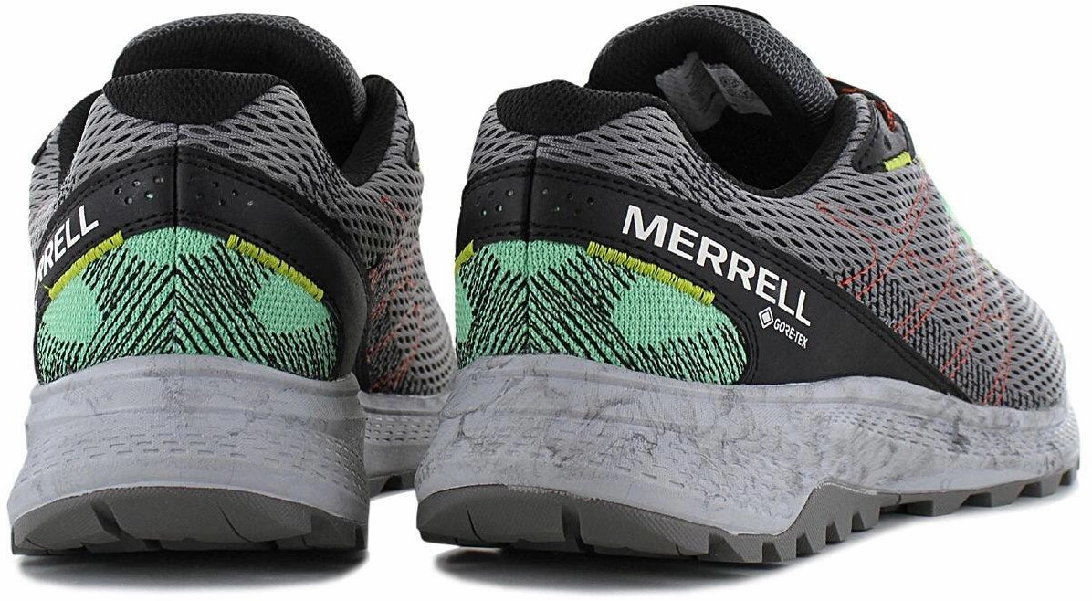 Merrell Fly Strike GORE-TEX Mens Trail Running Shoes - Grey Hiking Footwear