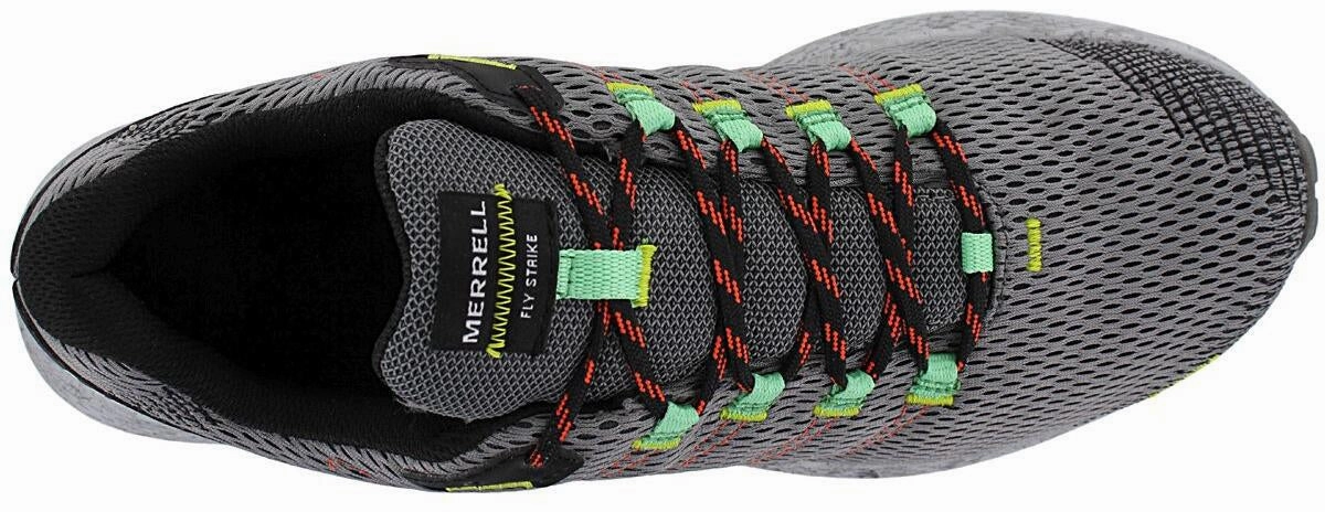 Merrell Fly Strike GORE-TEX Mens Trail Running Shoes - Grey Hiking Footwear