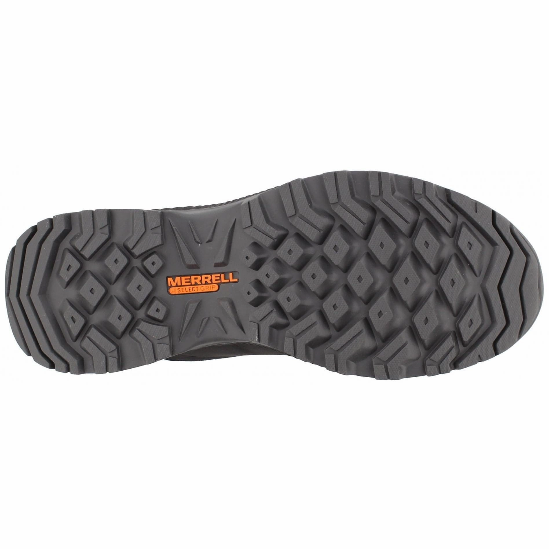 Merrell Forestbound Mens Walking Shoes - Black Performance Hiking Shoes