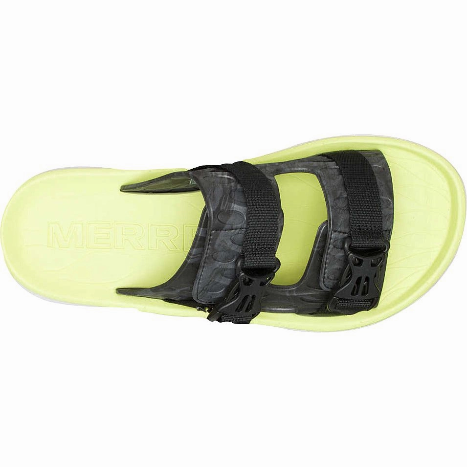Merrell Hut Ultra Wrap Mens Sandals - Black Hiking Footwear