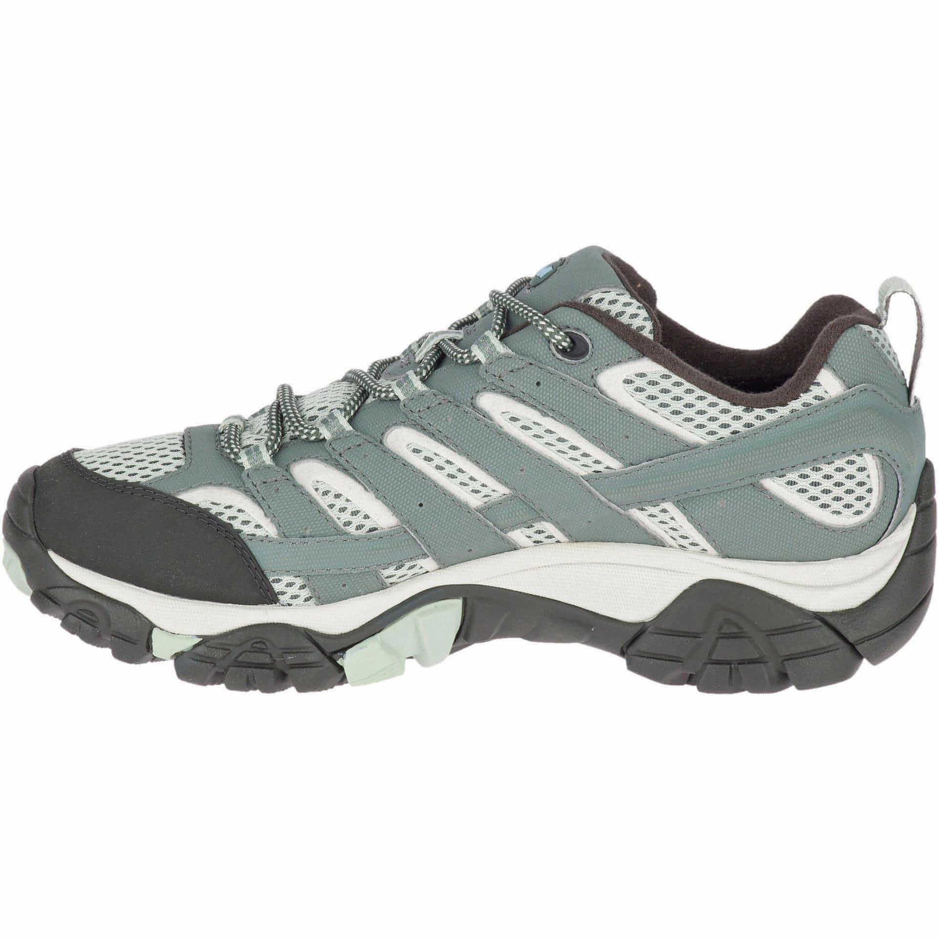 Merrell Moab 2 GORE-TEX Womens Walking Shoes - Green Hiking Footwear