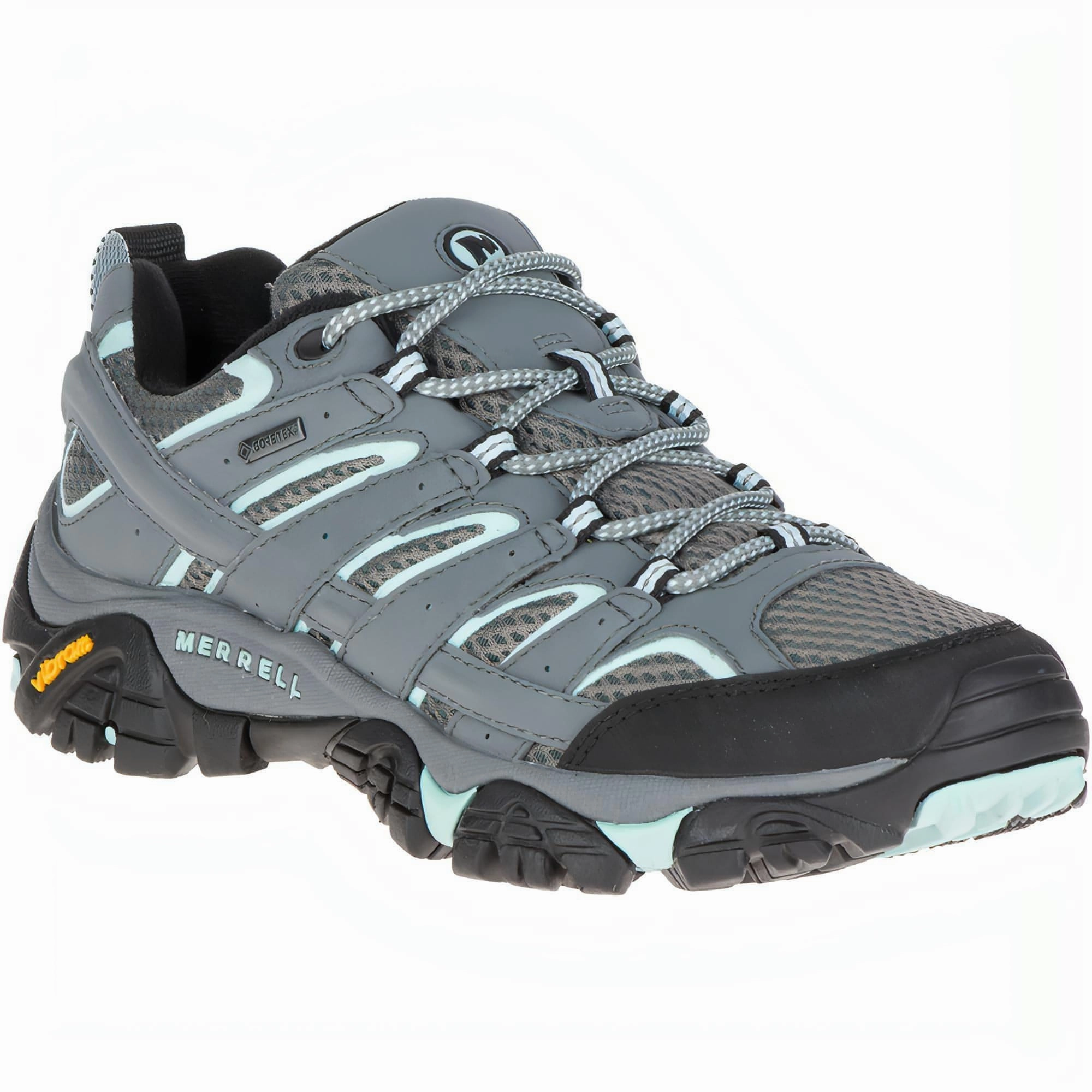 Merrell Moab 2 GORE-TEX Womens Walking Shoes - Grey Performance Hiking Shoes