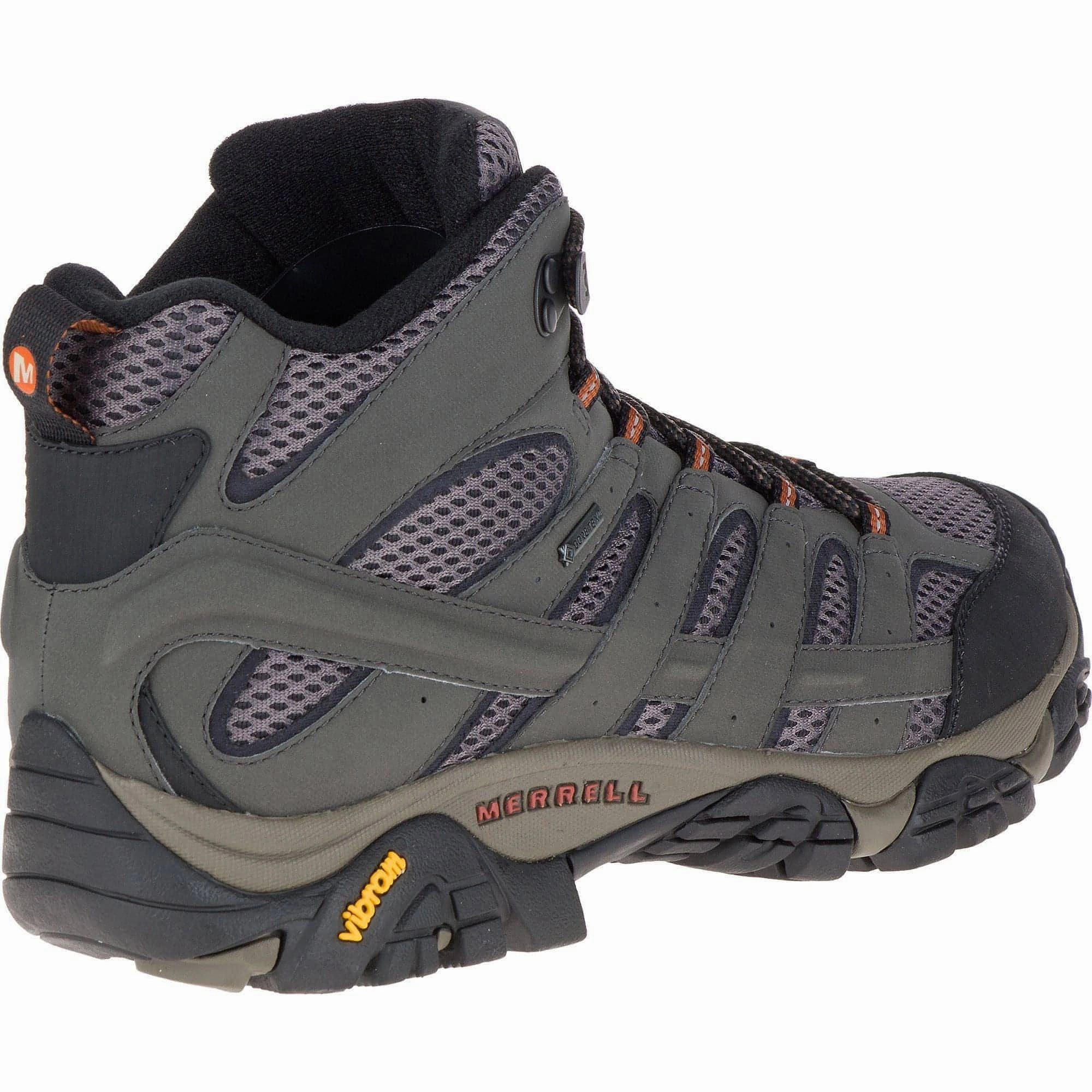 Merrell Moab 2 Mid GORE-TEX Mens Walking Boots - Grey Hiking Footwear