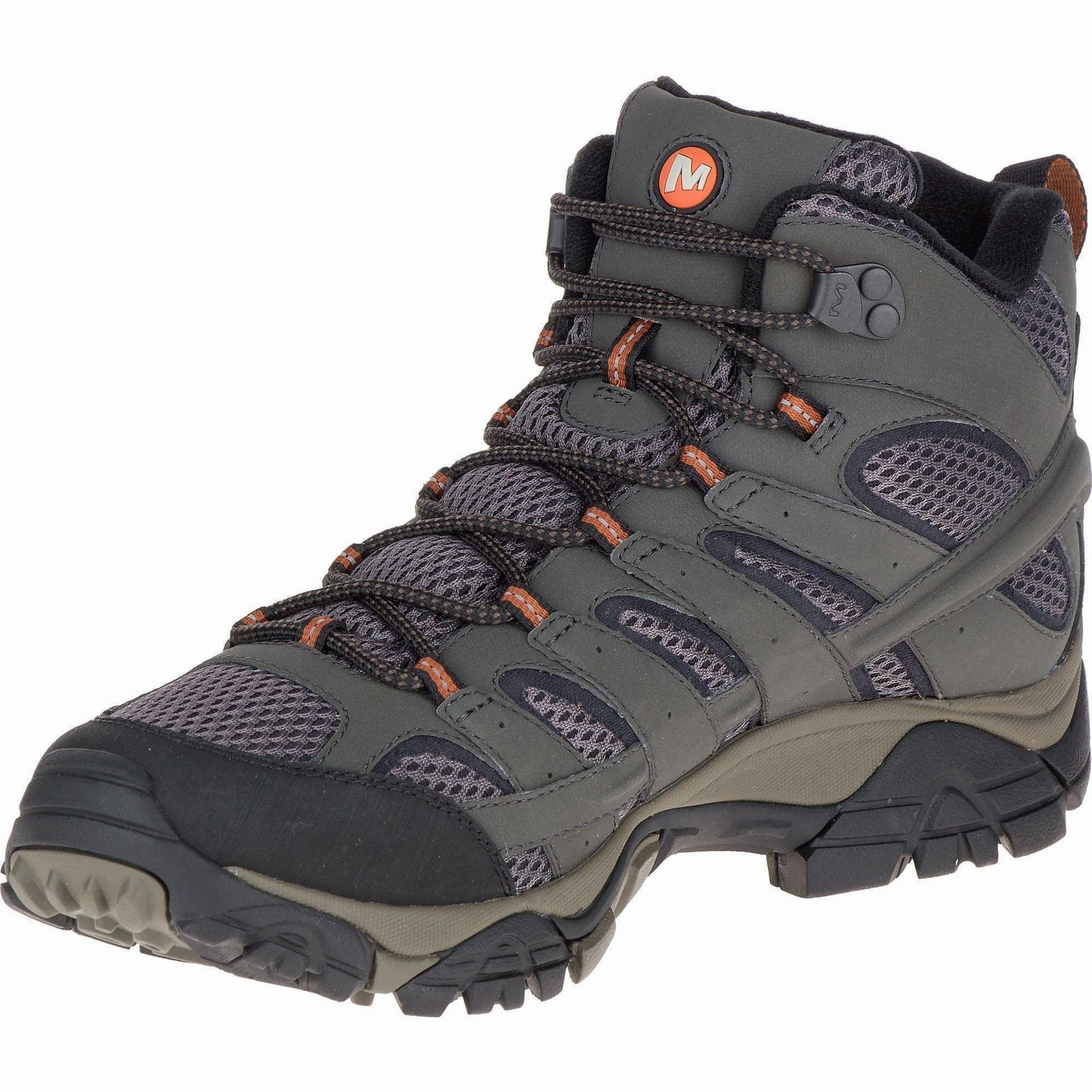 Merrell Moab 2 Mid GORE-TEX Mens Walking Boots - Grey Hiking Footwear