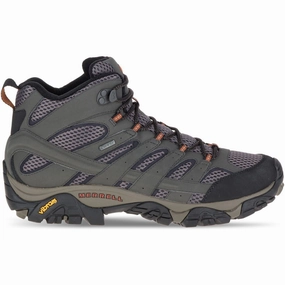 Merrell Moab 2 Mid GORE-TEX Mens Walking Boots - Grey Merrell shoe options
