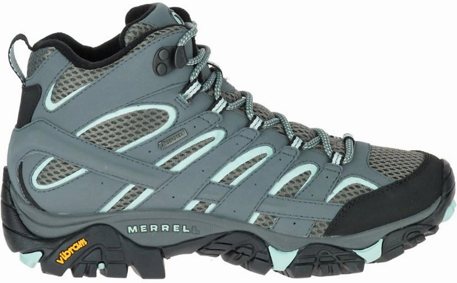 Merrell Moab 2 Mid GORE-TEX Womens Walking Boots - Blue Merrell shoe options