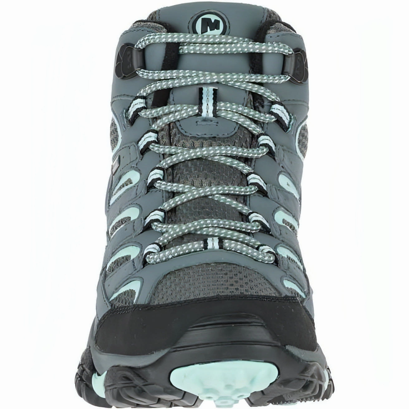 Merrell Moab 2 Mid GORE-TEX Womens Walking Boots - Blue Performance Hiking Shoes