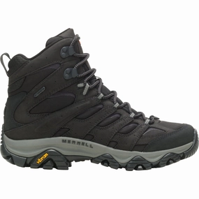 Merrell Moab 3 Apex Mid Waterproof Mens Walking Boots - Black Merrell hiking shoes with durable soles