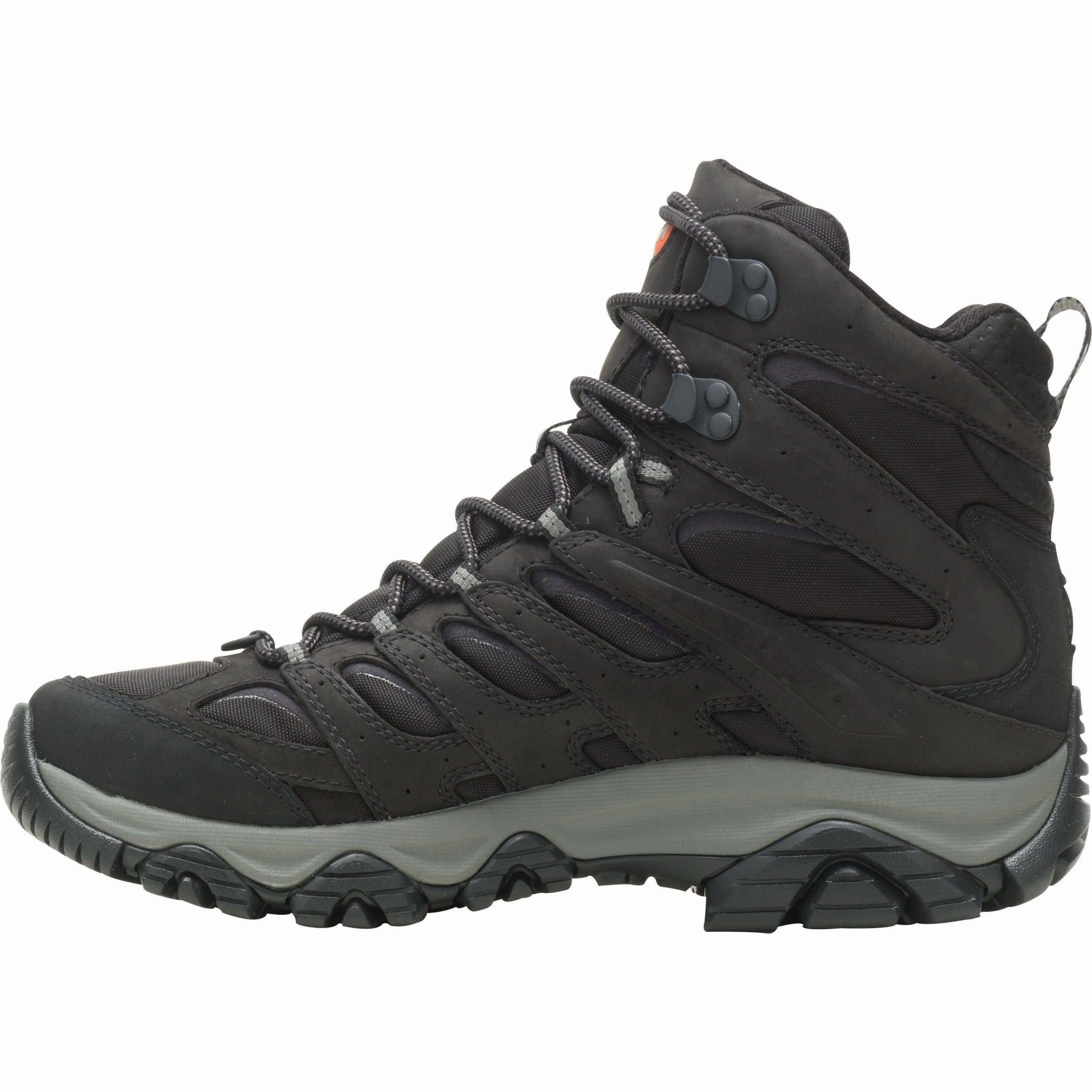 Merrell Moab 3 Apex Mid Waterproof Mens Walking Boots - Black Hiking Footwear