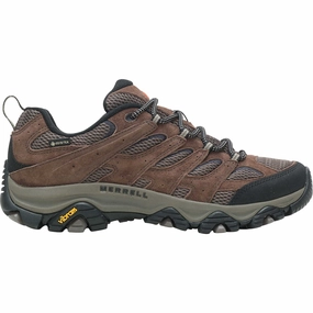 Merrell Moab 3 GORE-TEX Mens Walking Shoes - Brown Merrell hiking shoes with durable soles