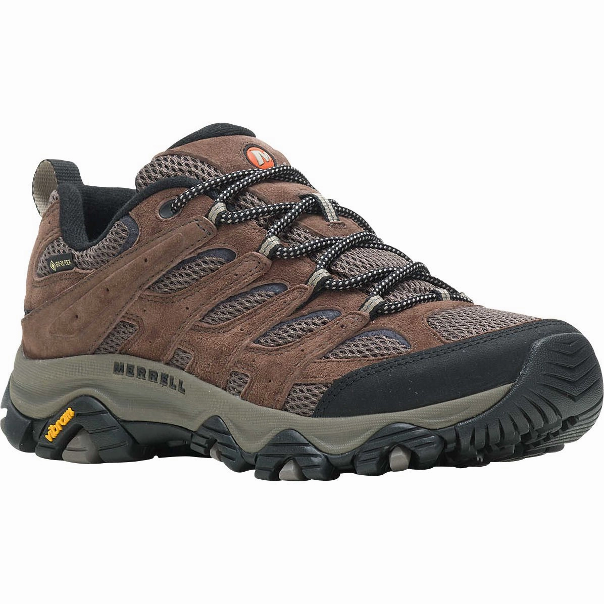 Merrell Moab 3 GORE-TEX Mens Walking Shoes - Brown Outdoor Trek Shoes