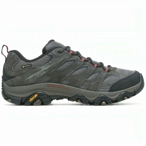 Merrell Moab 3 GORE-TEX Mens Walking Shoes - Grey Merrell hiking shoes with durable soles