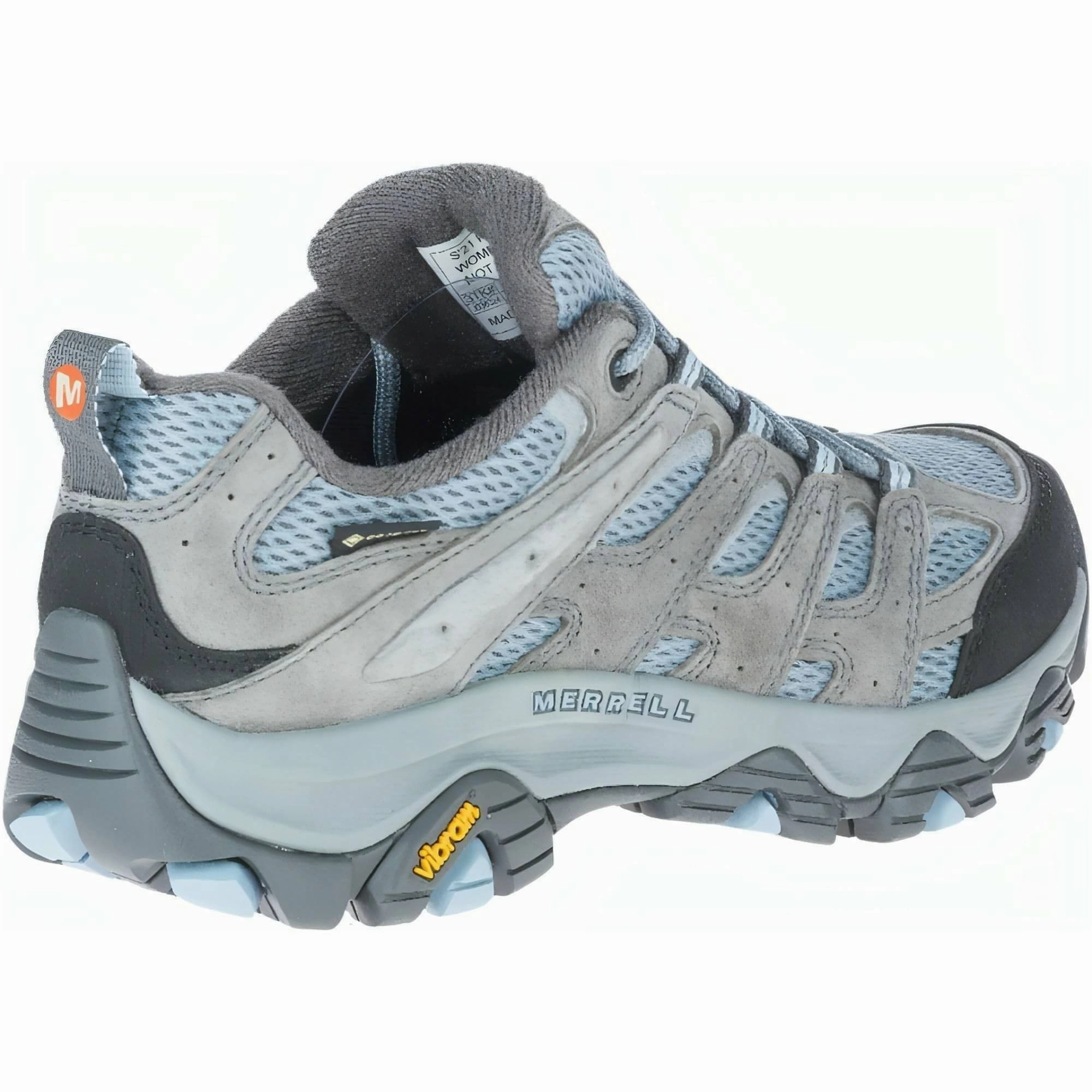 Merrell Moab 3 GORE-TEX Womens Walking Shoes - Blue Hiking Footwear