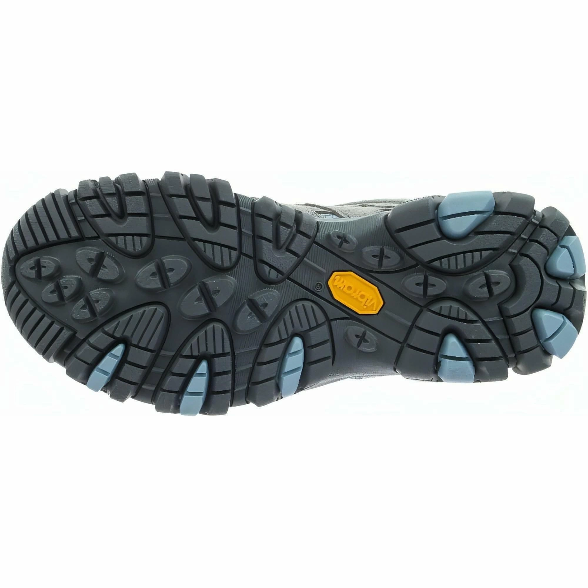 Merrell Moab 3 GORE-TEX Womens Walking Shoes - Blue Hiking Footwear