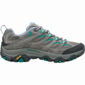 Merrell Moab 3 GORE-TEX Womens Walking Shoes - Grey Merrell hiking shoes with durable soles