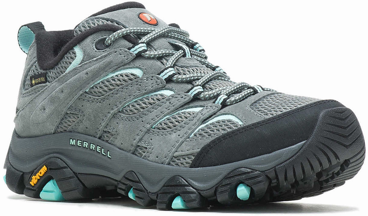 Merrell Moab 3 GORE-TEX Womens Walking Shoes - Grey Hiking Footwear