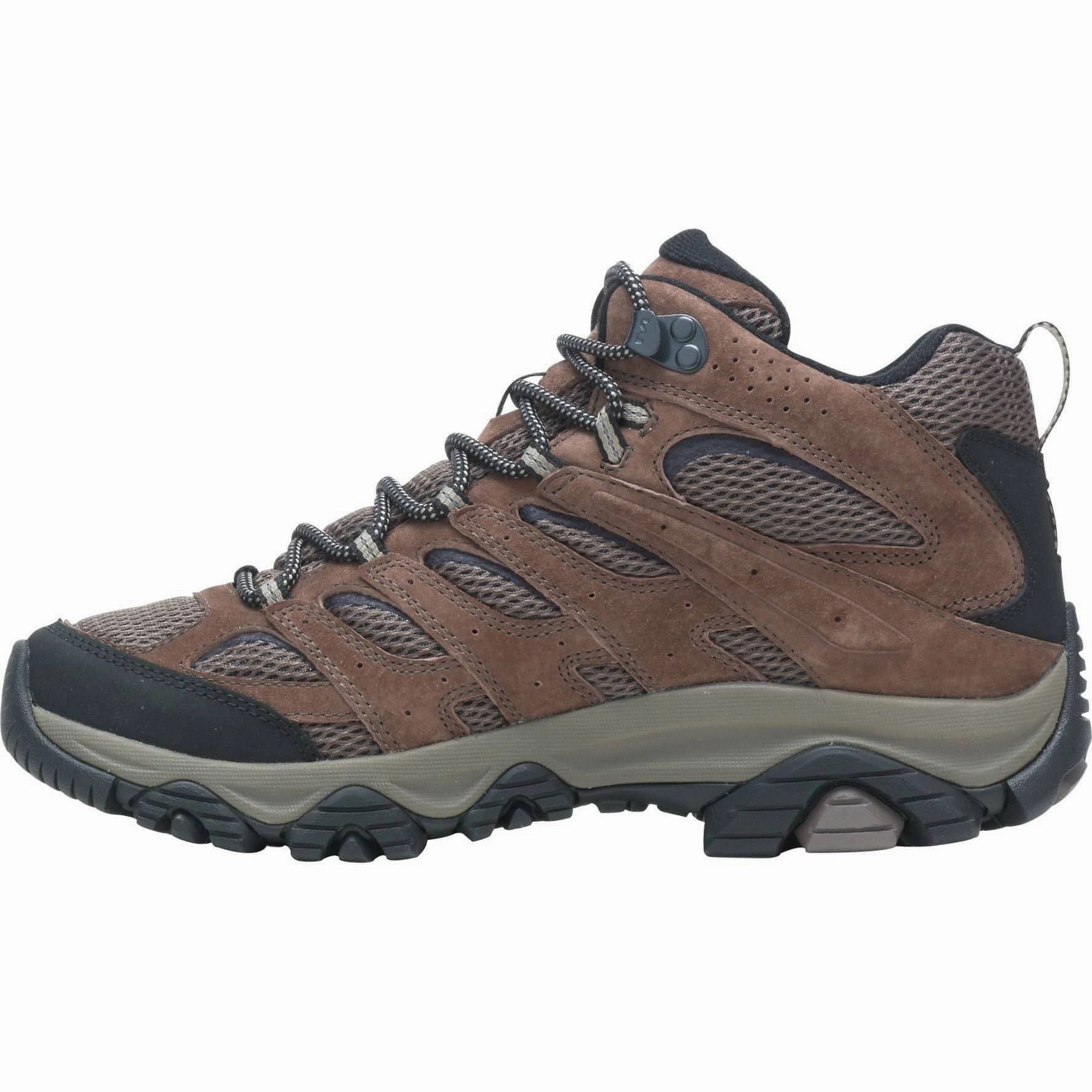 Merrell Moab 3 Mid GORE-TEX Mens Walking Boots - Brown Outdoor Trek Shoes