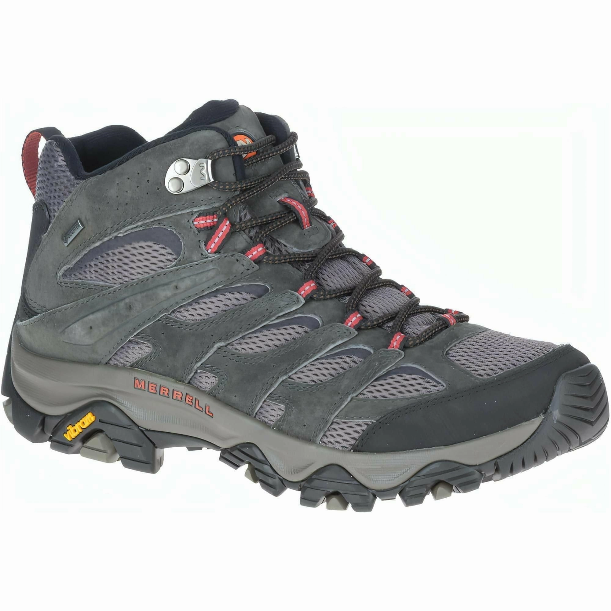 Merrell Moab 3 Mid GORE-TEX Mens Walking Boots - Grey Hiking Footwear