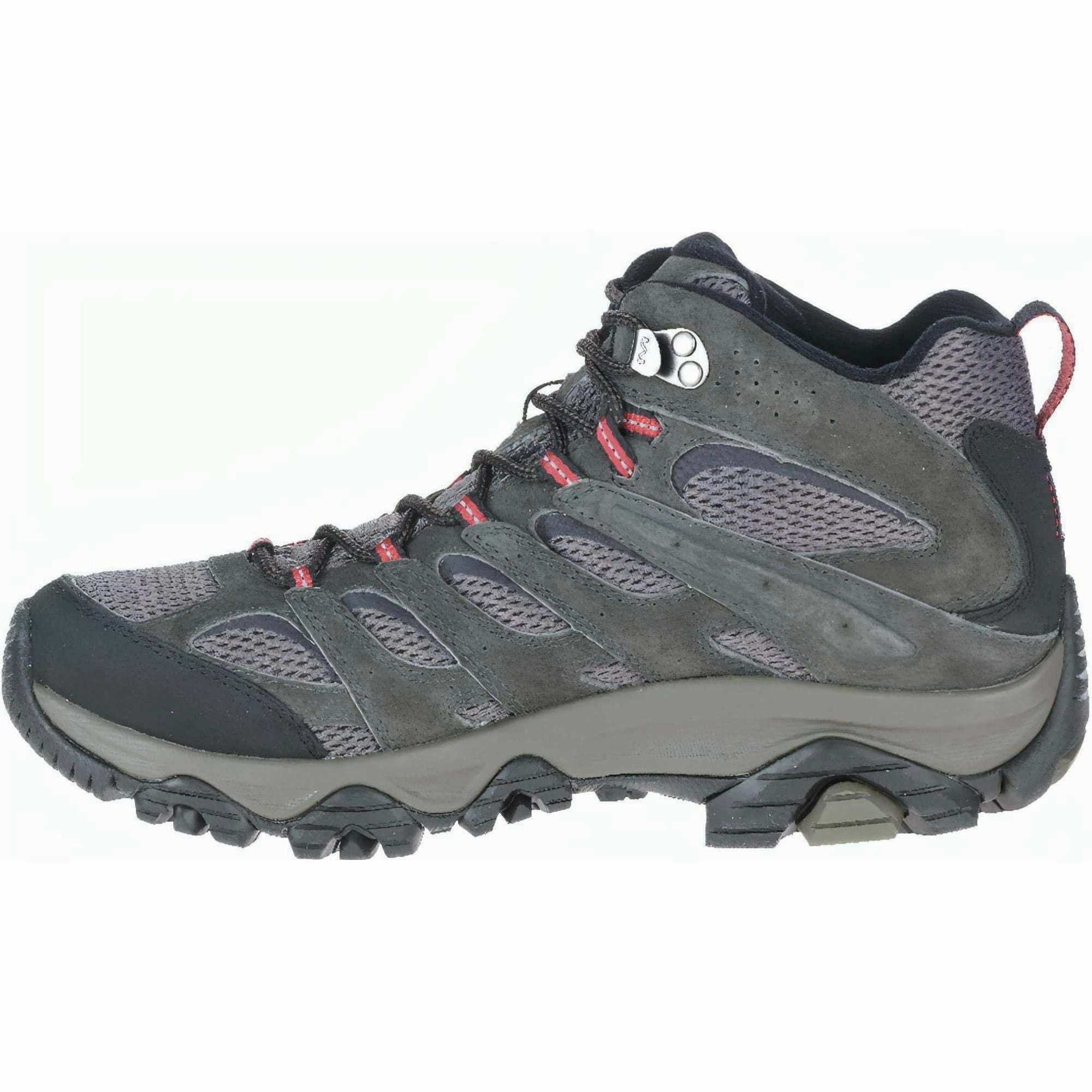 Merrell Moab 3 Mid GORE-TEX Mens Walking Boots - Grey Outdoor Trek Shoes