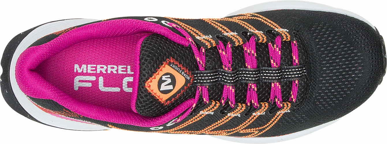 Merrell Moab Flight Womens Trail Running Shoes - Black Hiking Footwear