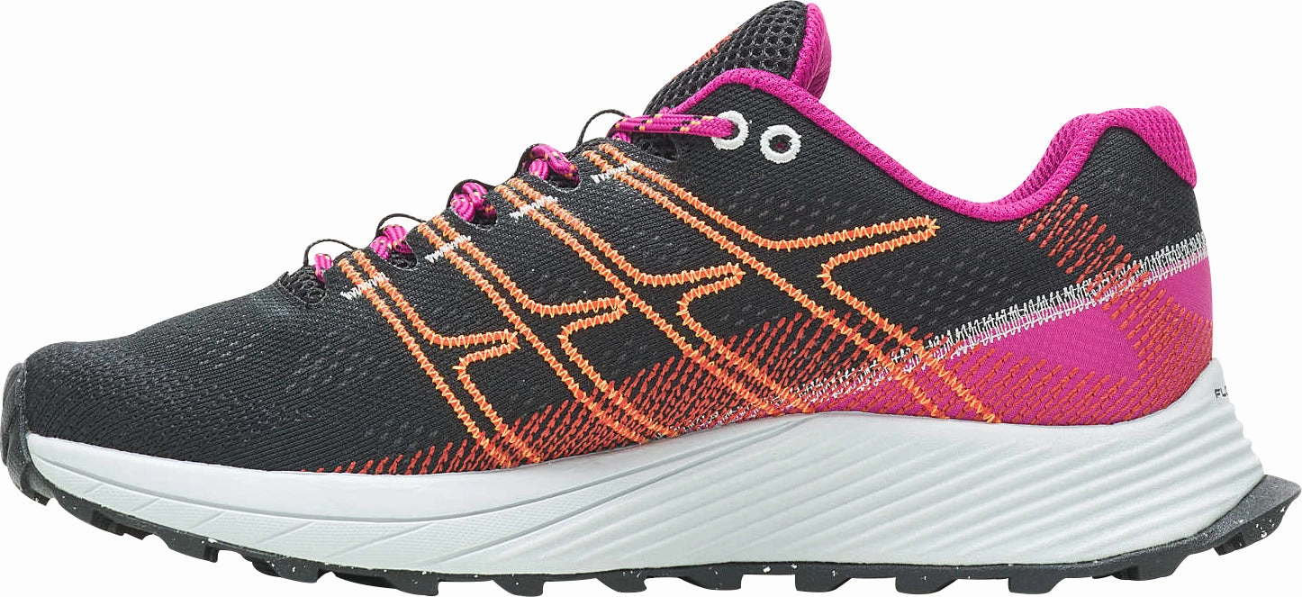 Merrell Moab Flight Womens Trail Running Shoes - Black Hiking Footwear