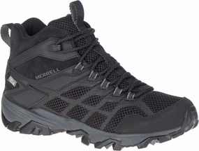 Merrell Moab FST 2 Ice  Thermo Womens Walking Boots - Black Merrell hiking shoes with durable soles