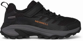 Merrell Moab Speed 2 A/C Waterproof Childrens Walking Shoes - Black Merrell shoe options