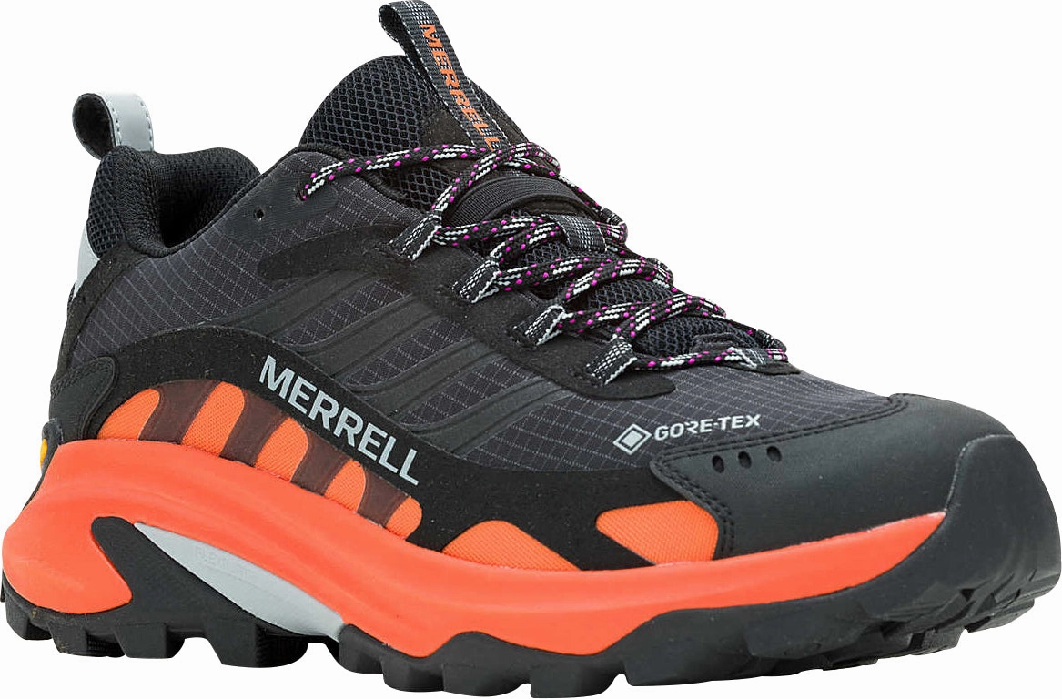 Merrell Moab Speed 2 GORE-TEX Mens Walking Shoes - Black Hiking Footwear