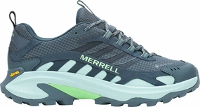Merrell Moab Speed 2 GORE-TEX Mens Walking Shoes - Grey Merrell hiking shoes with durable soles