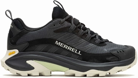 Merrell Moab Speed 2 GORE-TEX Womens Walking Shoes - Black Merrell hiking shoes with durable soles