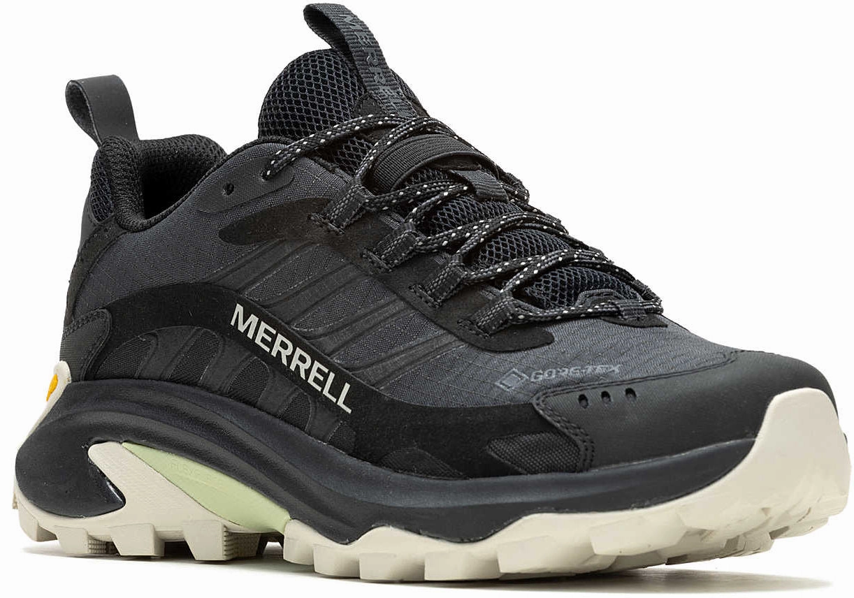 Merrell Moab Speed 2 GORE-TEX Womens Walking Shoes - Black Hiking Footwear