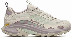 Merrell Moab Speed 2 GORE-TEX Womens Walking Shoes - Cream Merrell hiking shoes with durable soles