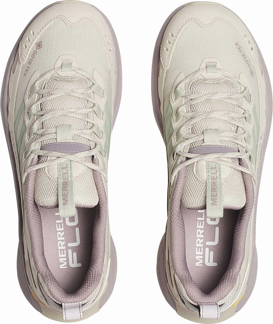 Merrell Moab Speed 2 GORE-TEX Womens Walking Shoes - Cream Hiking Footwear