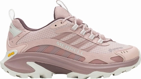Merrell Moab Speed 2 GORE-TEX Womens Walking Shoes - Pink Merrell hiking shoes with durable soles