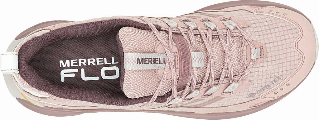 Merrell Moab Speed 2 GORE-TEX Womens Walking Shoes - Pink Hiking Footwear