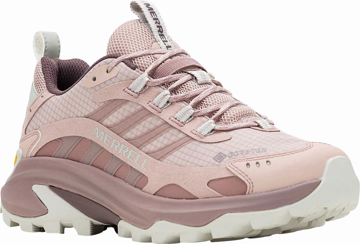 Merrell Moab Speed 2 GORE-TEX Womens Walking Shoes - Pink Hiking Footwear