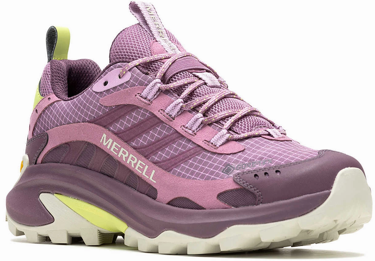Merrell Moab Speed 2 GORE-TEX Womens Walking Shoes - Purple Hiking Footwear