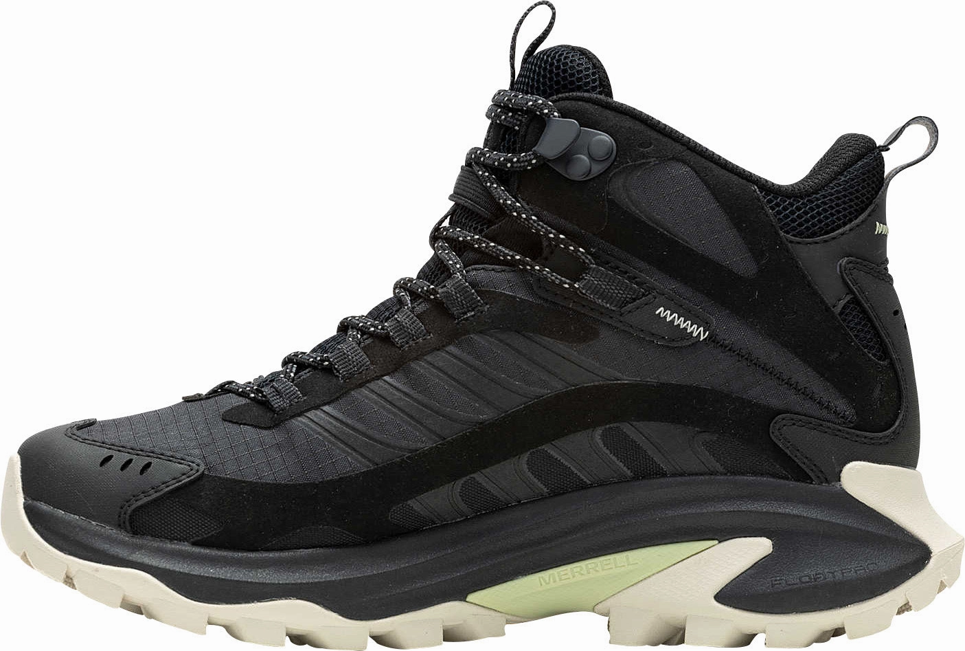 Merrell Moab Speed 2 Mid GORE-TEX Womens Walking Boots - Black Hiking Footwear
