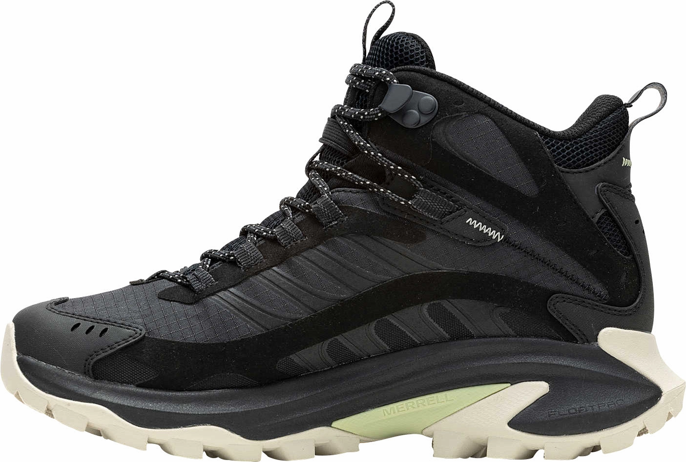 Merrell Moab Speed 2 Mid GORE-TEX Womens Walking Boots - Black Outdoor Trek Shoes