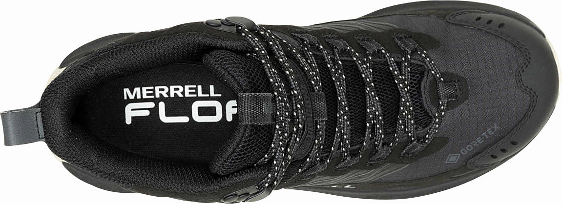 Merrell Moab Speed 2 Mid GORE-TEX Womens Walking Boots - Black Outdoor Trek Shoes