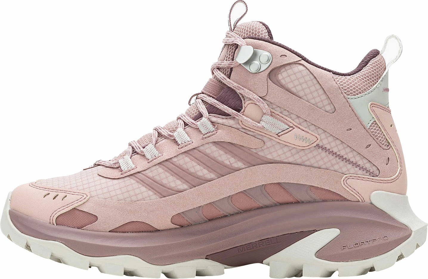 Merrell Moab Speed 2 Mid GORE-TEX Womens Walking Boots - Pink Hiking Footwear