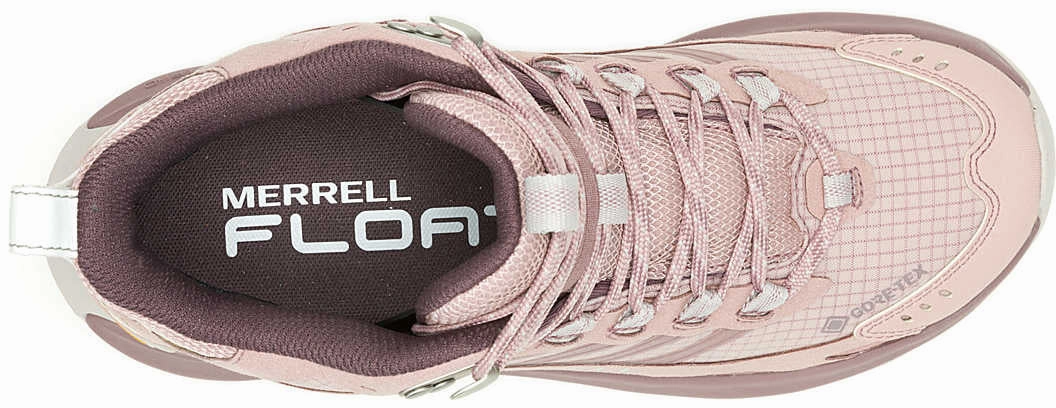 Merrell Moab Speed 2 Mid GORE-TEX Womens Walking Boots - Pink Hiking Footwear