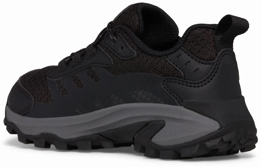 Merrell Moab Speed 2 Waterproof Junior Walking Shoes - Black Hiking Footwear