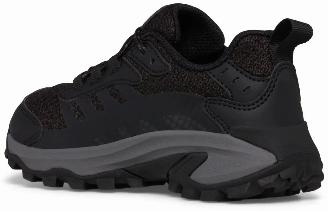 Merrell Moab Speed 2 Waterproof Junior Walking Shoes - Black Performance Hiking Shoes